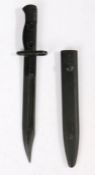 British L1A3 Knife Bayonet Type 2, manufactured by Enfield in 1967, differs from the Type 1 by not