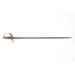 French 19th Century childs size sword, in the style of the 1882 infantry officers sword, overall