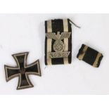 Second World War German Clasp to the Iron Cross Second Class (Spange zum Eisernen Kreuz 2. Klasse)