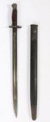 Second World War British Pattern 1907 Sword Bayonet by Wilkinson Sword Company, maker mark 'WSC' and