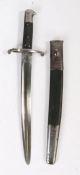 Pattern 1856 Drill Purpose (Cadet) Bayonet, officially converted and shortened from the 1856