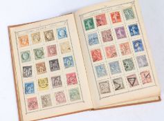 Stamps, World, Lincoln stamp album, unpicked