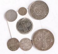 British coins, to include William III, George III, George II and Victoria, (qty)