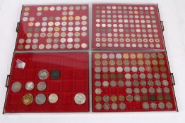 GB and World coins, to include Victoria Cyprus 4 1/2 piastres 1901, six pence 1887, William IIII