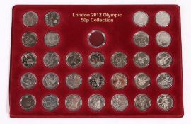 London 2012 Olympic 50p collection, one missing