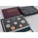 Royal Mint proof coin sets, 1970, 1971, 1985 (3)