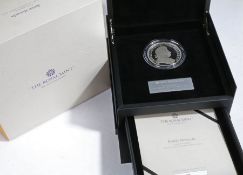 Royal Mint British monarchs King George I 2022 UK 10oz silver proof coin, limited edition 86/150