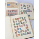 Stamps, World, collection in two old Acme loose leaf albums, circa 1880's to 1950, original unpicked