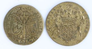 France, Louis XV (1715-1774) jeton, Germany, Nuremberg Rechenpfennig, 1696, Heinrich IIII - VENDOR