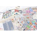 Stamps, world, in a folder and box file (2)