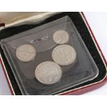 George VI, Maundy Set 1946, 4 coins comprising 4d, 3d, 2d and 1d, each with obv. bare head left,