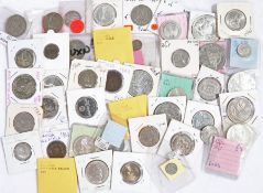 A collection of World coins, various countries and denominations, (qty)