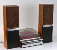 Fidelity Radio Master UA3 turntable, together with a pair of Fidelity speakers and another pair of
