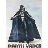 Star Wars poster featuring Darth Vader, made by Factors Etc. Inc./ Image Factory Inc. USA. 71cm x