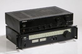 Pioneer A-201 stereo amplifier, Sansui TU-217 am/fm stereo tuner (2)
