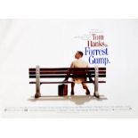 Forrest Gump (1994) British Quad film poster.