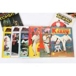 A collection of Martial Arts magazines/ publications. To include Ninja Skills, Combat, WKA Worldwide