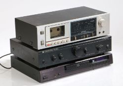 Cambridge Audio A1 integrated amplifier, CD34 cd player, Pioneer CT-320 stereo cassette deck (3)