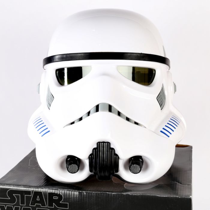 Star Wars The Black Series Imperial Stormtrooper Electronic Voice Changer Helmet (B7097) by - Image 4 of 4