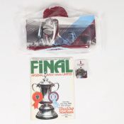 West Ham FA Cup Winners - Webley 1980 - Collectors Edition souvenir set. To include a hat, badge and