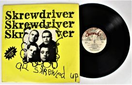 Skrewdriver – All Skrewed Up ( CH 3 / WIK 3 , UK first pressing, G+)