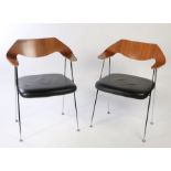Pair of Robin Day Chairs. 80cm x 62cm x 42cm.
