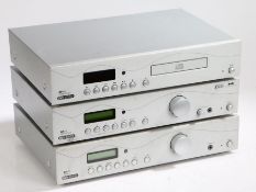 Acoustic Solutions SP101 amplifier, SP111 DAB/FM tuner, SP142 cd/mp3 player (3)