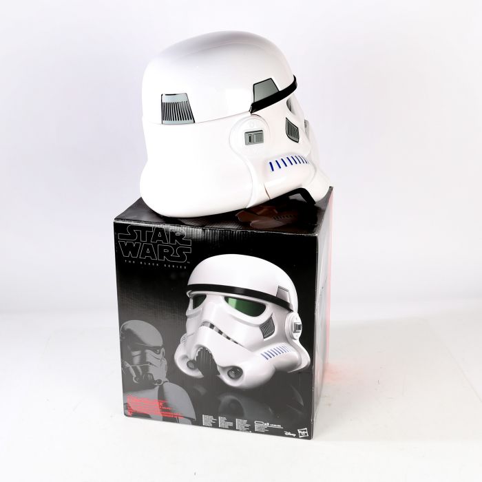 Star Wars The Black Series Imperial Stormtrooper Electronic Voice Changer Helmet (B7097) by - Image 3 of 4