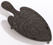 Christopher Dresser: A Victorian cast iron trivet, circa 1890 Designed by Dresser and made by