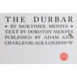 Mortimer Menpes "The Durbar" first edition published 1903, having a pictorial cloth boards