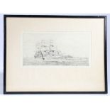 Rowland Langmaid (British 1897-1956) "Bound Home?" Etching signed lower right housed within a