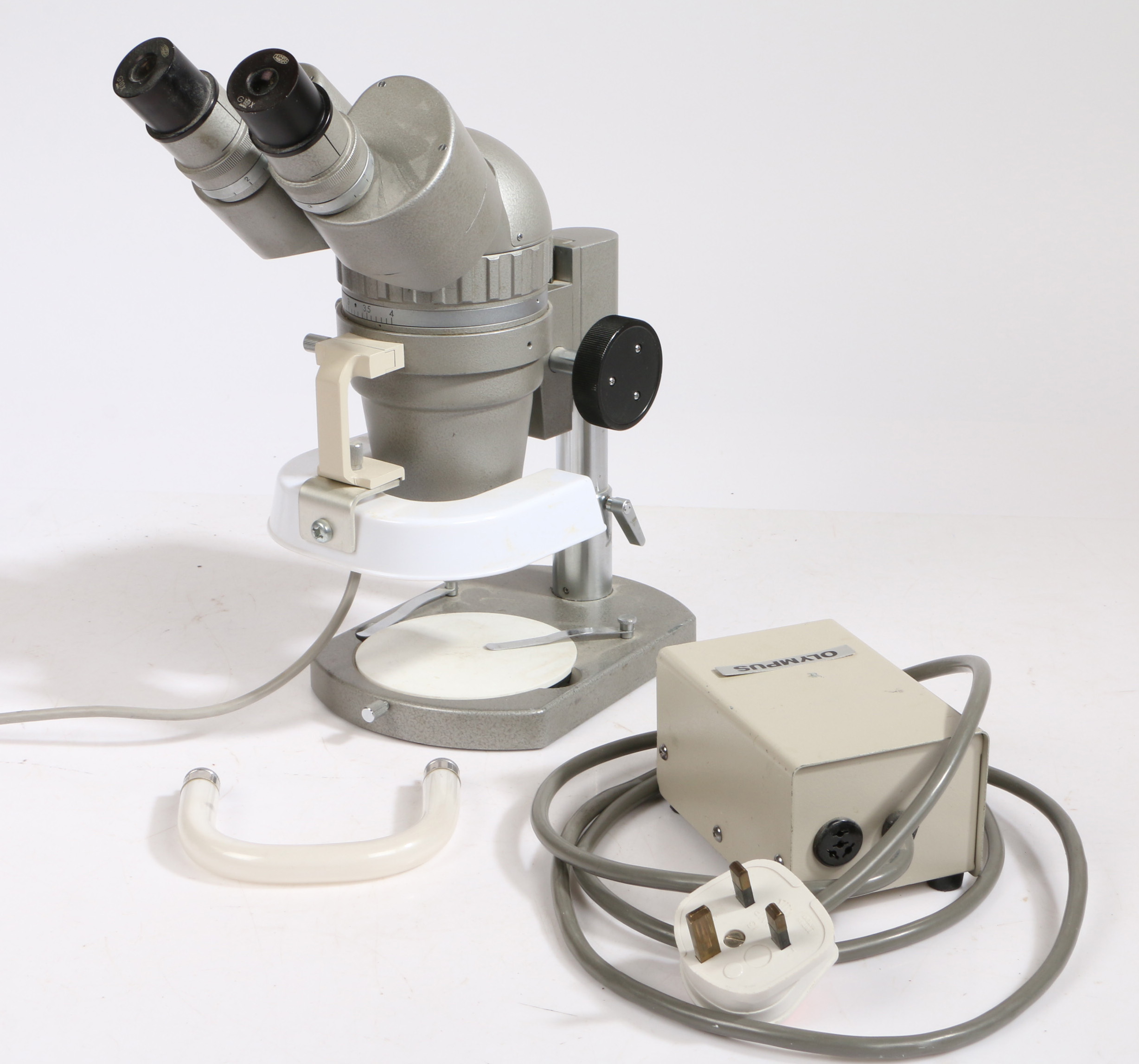 Olympus SZ Microscope, serial no. 240038, 31cm high