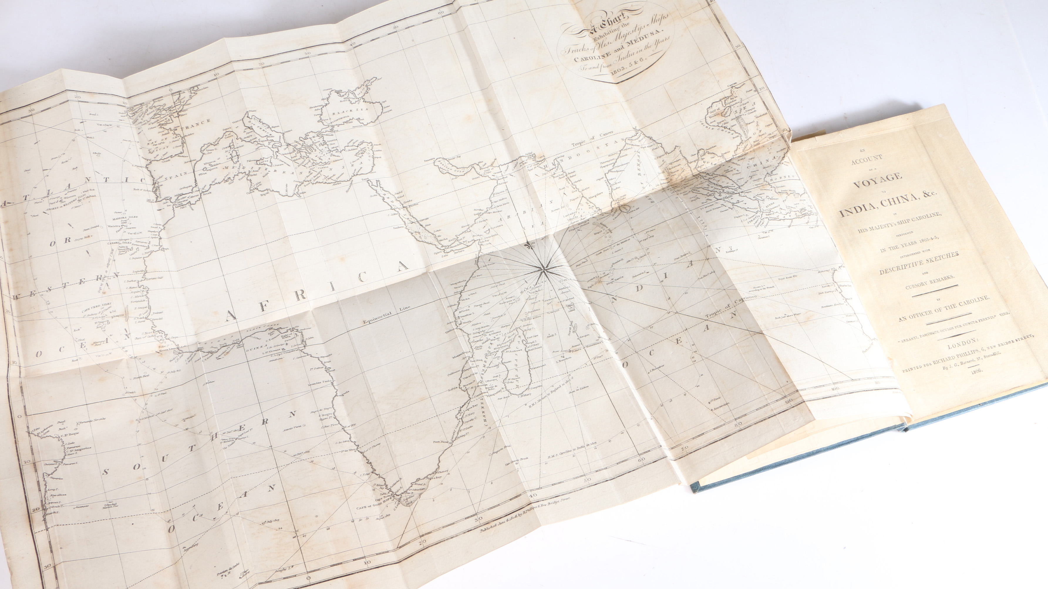 Exploration Interest - An Account of a Voyage to India, China &c in His Majesty's Ship Caroline in - Image 2 of 3