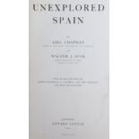 Abel Chapman & Walter J. Buck "Unexplored Spain" first edition published by Edward Arnold 1910,