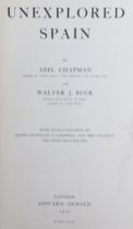 Abel Chapman & Walter J. Buck "Unexplored Spain" first edition published by Edward Arnold 1910,