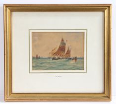 Circle of Thomas Bush Hardy (1842-1897) Venetian Boats bears signature (lower right), watercolour 13