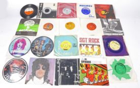A collection of assorted LPs and 45s, to include New Wave, Pop, and Reggae. Artists to include