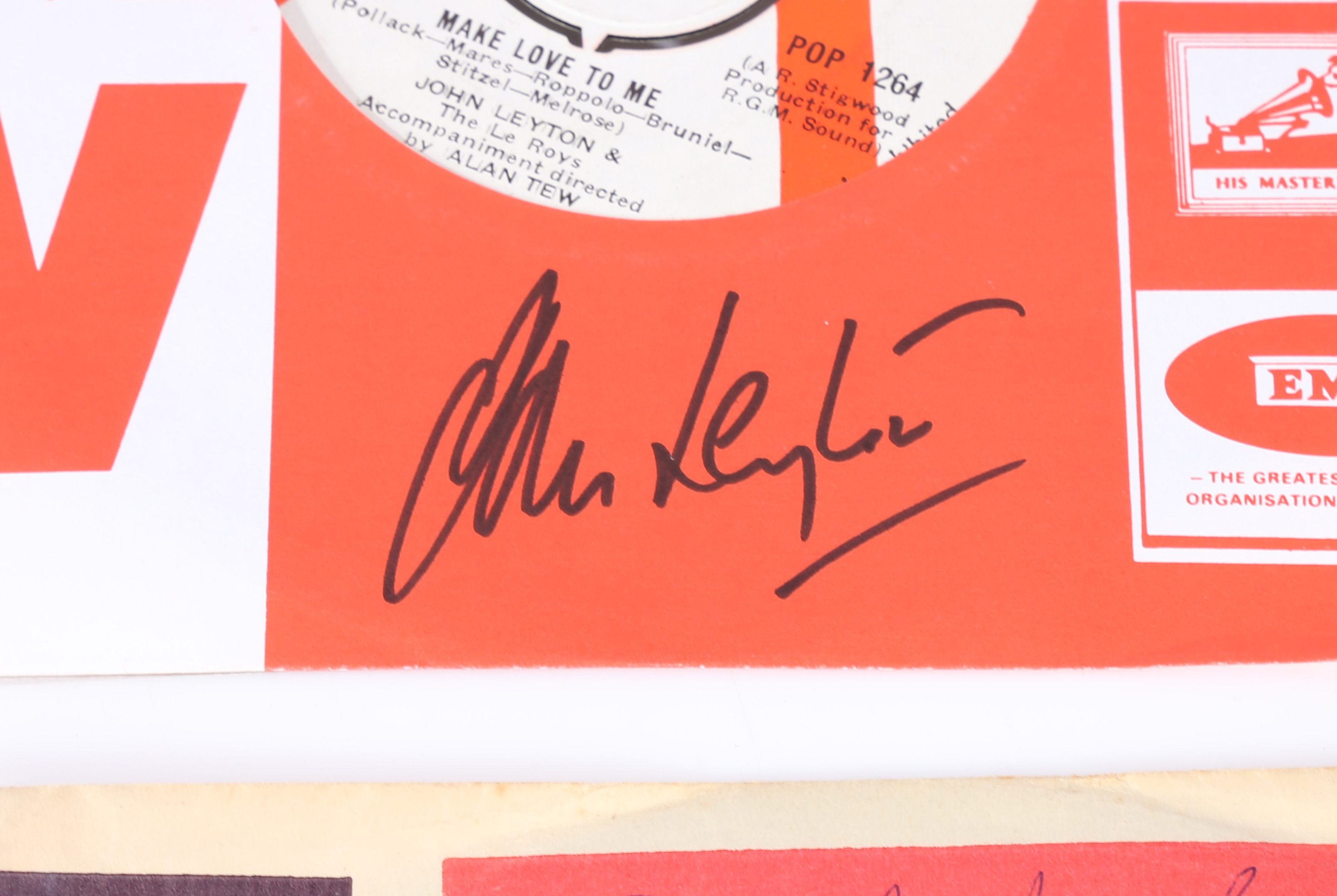 John Leyton. A collection of LPs, 45s, DVDs, and memorabilia relating to the music career of John - Image 30 of 32