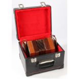 Stagi 31 button Concertina/ Squeeze Box with hard case and straps.