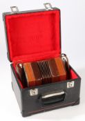 Stagi 31 button Concertina/ Squeeze Box with hard case and straps.