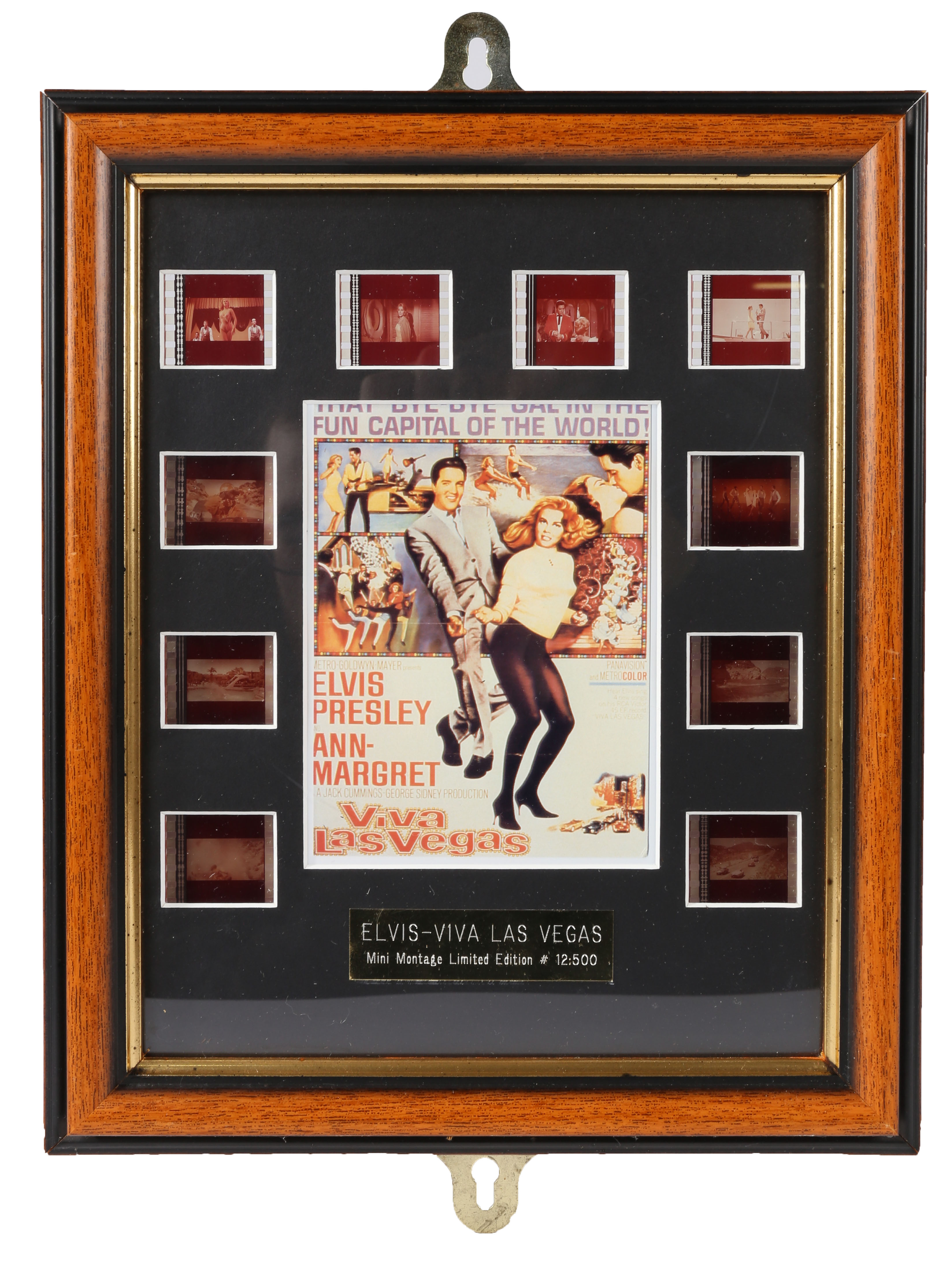 A collection of six framed Elvis Presley film cells - Image 12 of 13