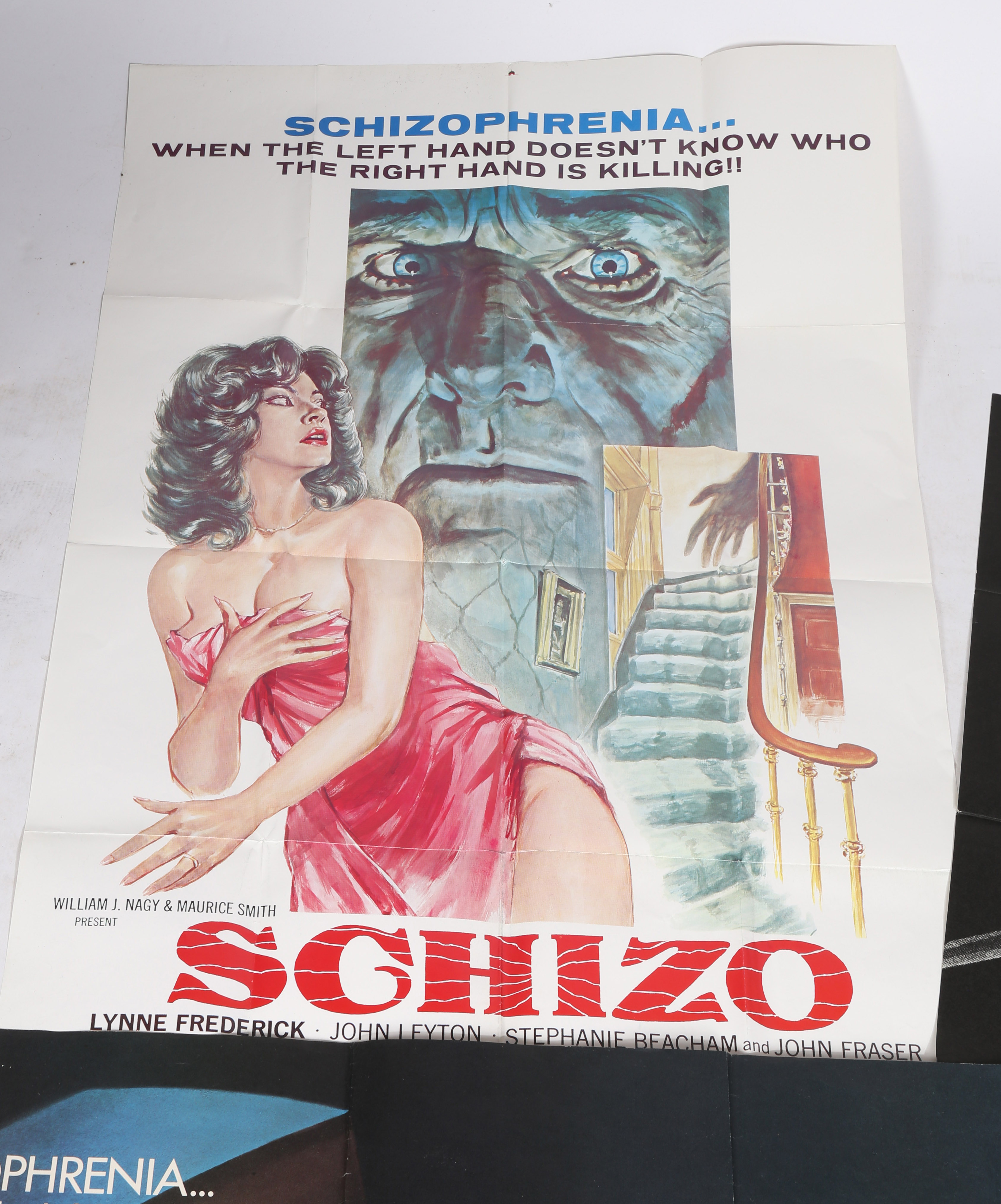 Schizo (1976), starring Lynne Frederick, Stephanie Beacham , John Leyton, and John Fraser. Three - Image 8 of 8