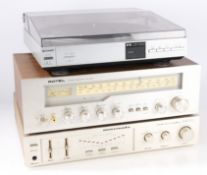 Hi Fi Separates. Marantz PM310 Console Stereo Amplifier, Sharp RP-101H Linear Tracking Stereo