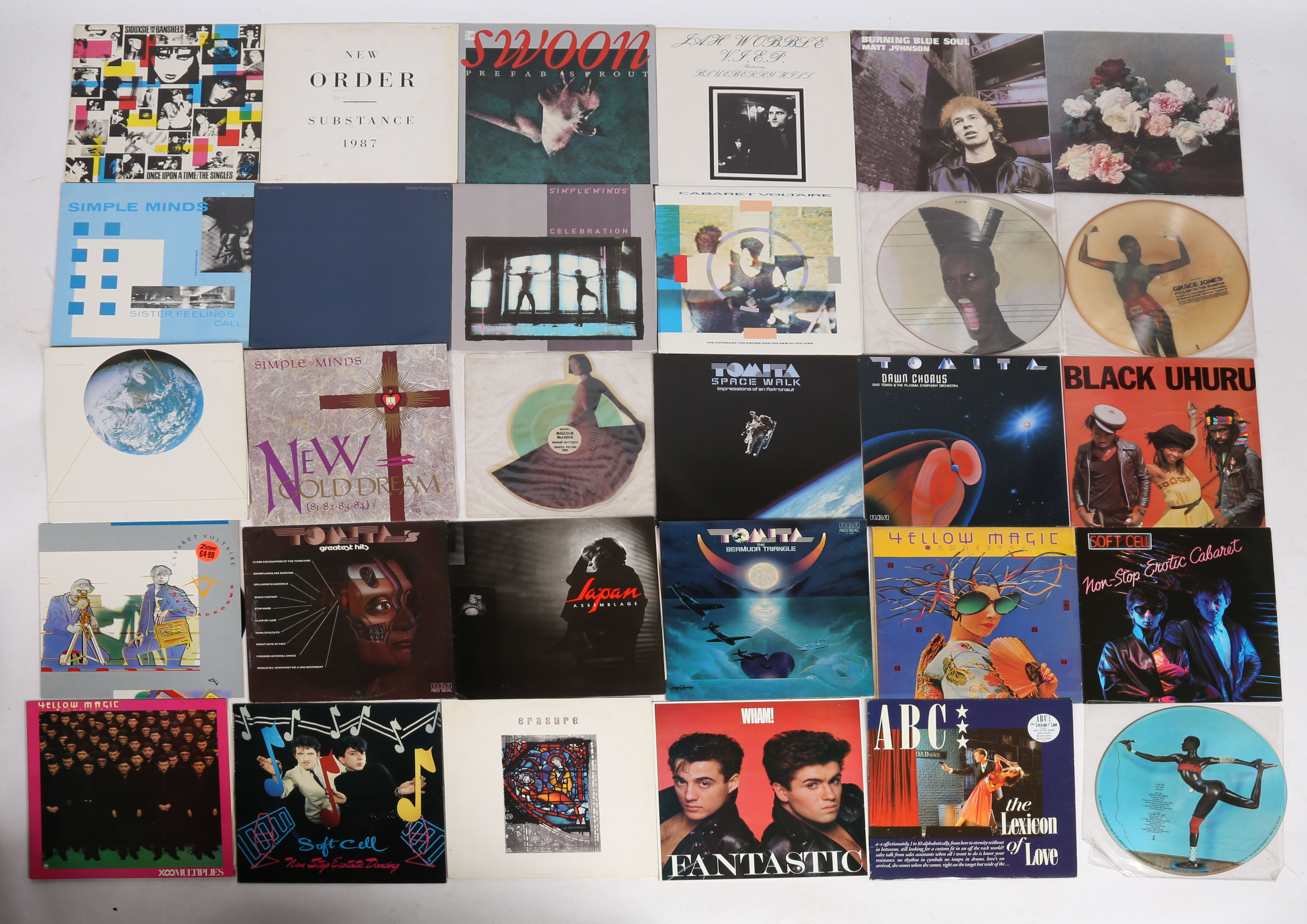 80s New Wave/ Synth Pop LPs. New Order / Siouxsie And The Banshees / Prefab Sprout / etc.