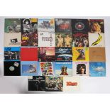 A collection of LPs. Led Zeppelin / The Velvet Underground / Lou Reed / Television / etc.