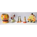 Lorna Bailey Ceramics. A collection of Lorna Bailey Ceramics in various patters. To include a "