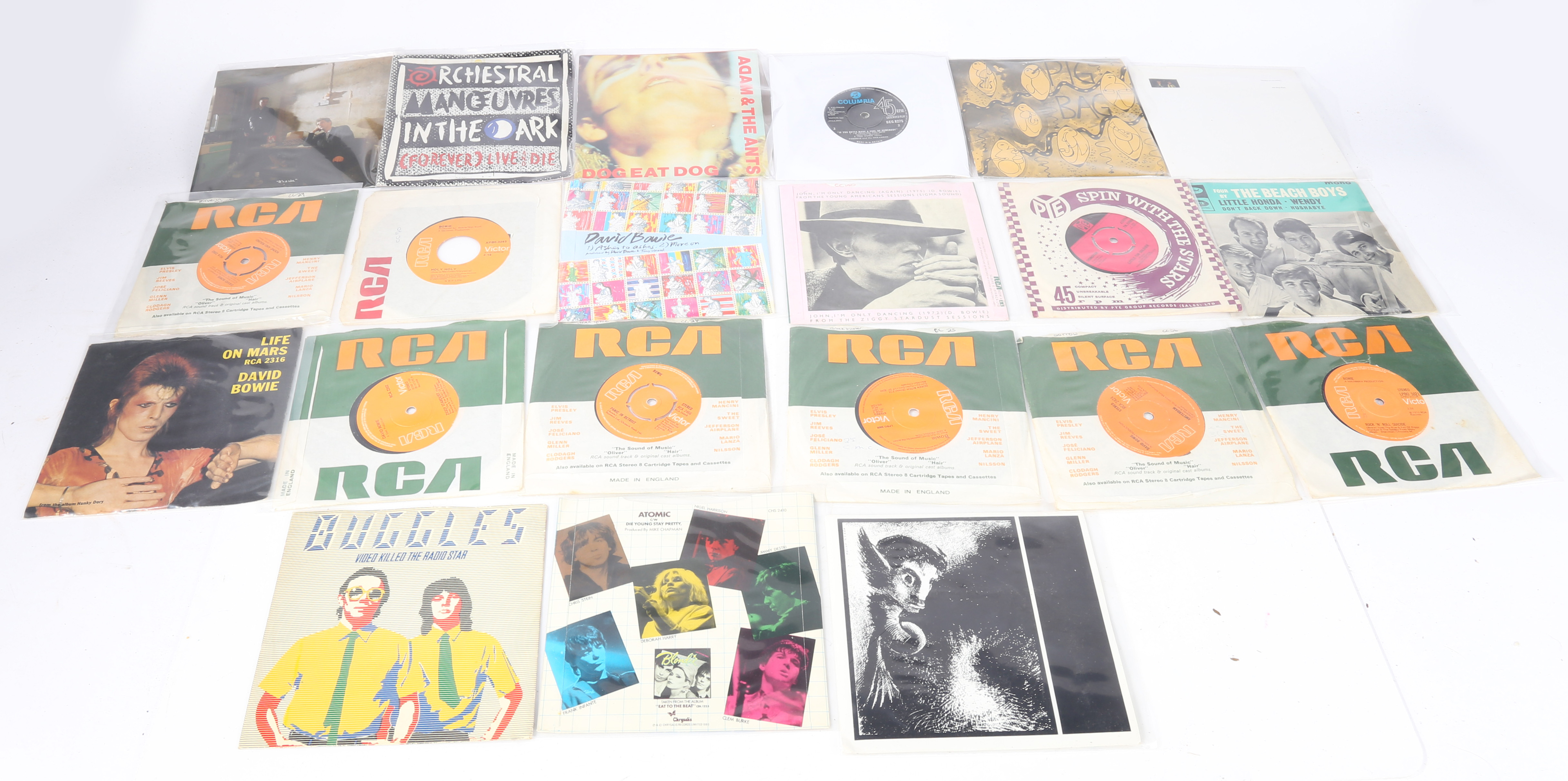 A collection of assorted LPs and 45s, to include New Wave, Pop, and Reggae. Artists to include - Image 4 of 4