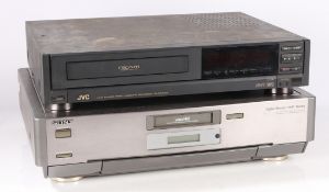 Sony video Hi8 EV-S9000E UB Video Cassette Recorder, together with a JVC HR-D830EK Video Cassette