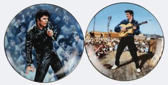 Elvis Presley. A collection of LPs and memorabilia related to The King Of Rock & Roll. To include