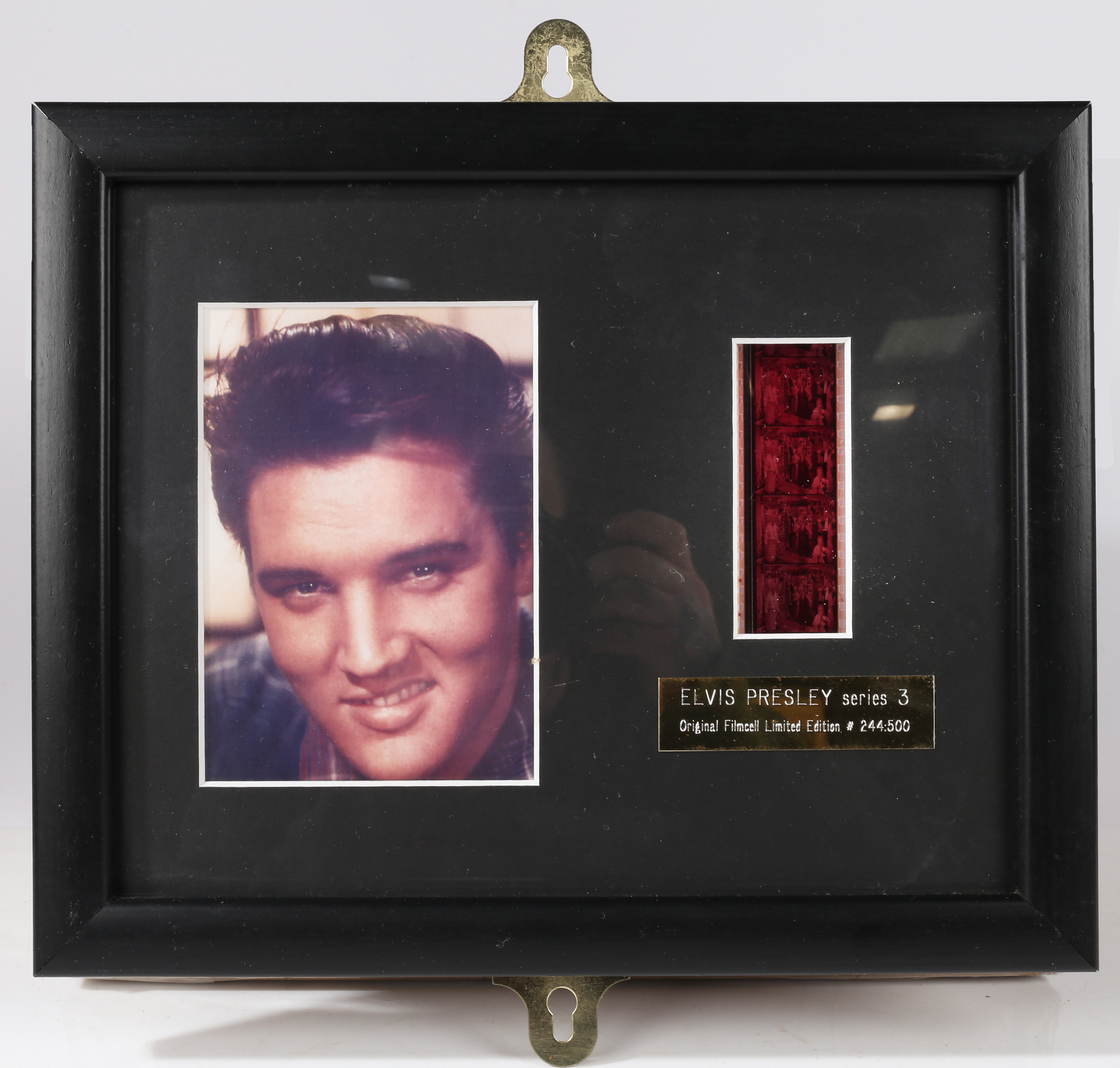 A collection of six framed Elvis Presley film cells - Image 8 of 13